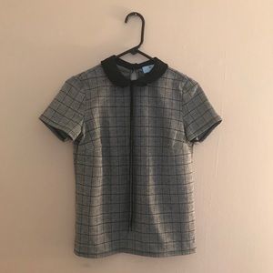 CeCe Peter Pan Collar Blouse